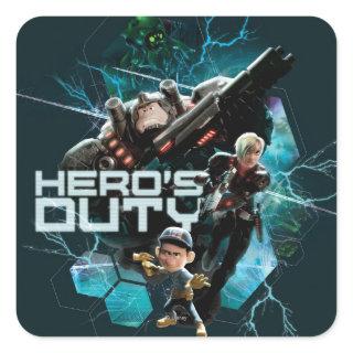 Hero's Duty 1 Square Sticker