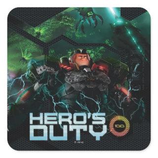 Hero's Duty Square Sticker