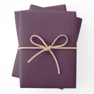 Herringbone tweed classic plum purple holiday  sheets