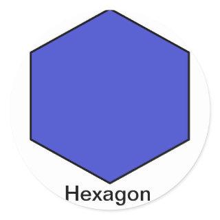 Hexagon Sticker