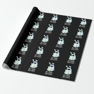 Hey There Hop Stuff Funny Hot Rabbit Pun Dark BG