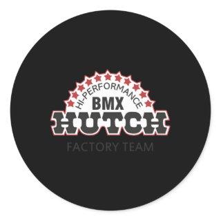Hi-Perforce Bmx Hutch Classic Round Sticker