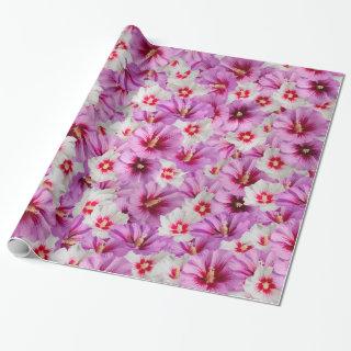 Hibiscus - Chinese Rose Flower Pattern