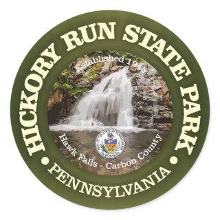 Hickory Run SP Classic Round Sticker