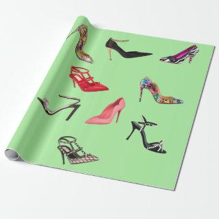 High Heel Shoes Collage Stiletto