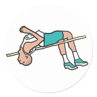 High Jump Classic Round Sticker