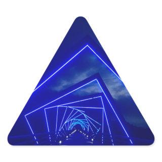 high trestle bridge triangle sticker
