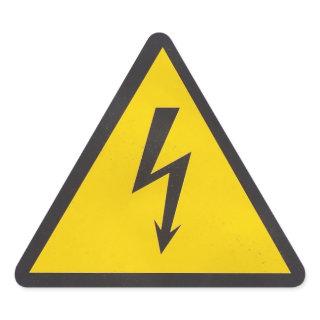 High Voltage Sticker
