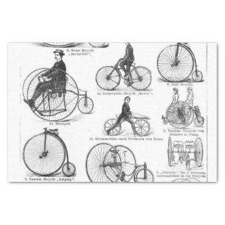 High Wheeler Bicycle Penny Farthing Tissue Paper