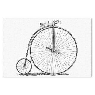 High Wheeler Bicycle Penny Farthing Tissue Paper