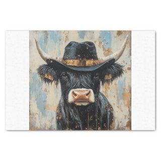 Highland Cow Vibes2 Tissue Paper