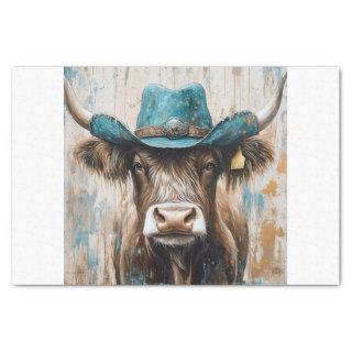 Highland Cow Vibes9 Tissue Paper