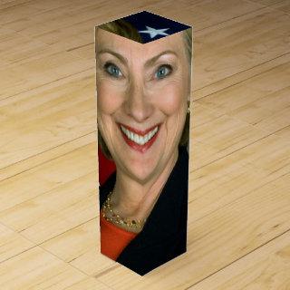 Hillary Clinton Official Portrait Wine Box