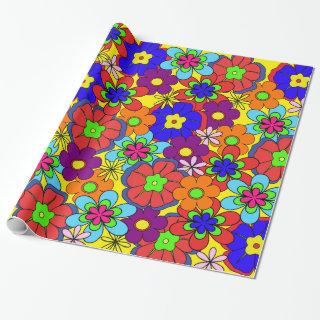 Hippy Retro Flowers