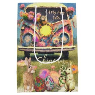 Hippy Van Easter Bunnies Rabbits & Eggs | Gift Bag