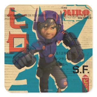 Hiro Propaganda Square Sticker