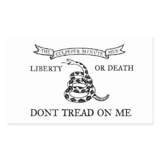Historical Culpeper Flag Sticker sets