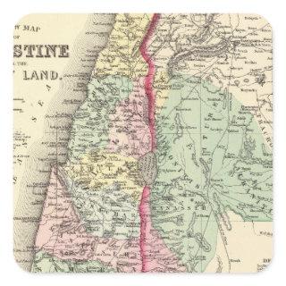 Historical Palestine Square Sticker