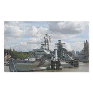HMS Belfast Sticker