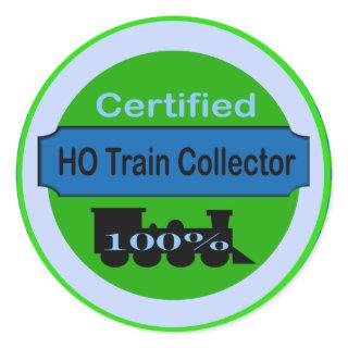 HO Train Collector Stickers