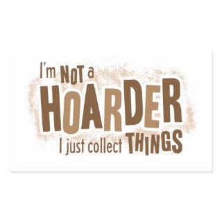 Hoarder Rectangular Sticker