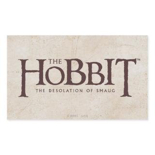 Hobbit Logo - Dark Rectangular Sticker