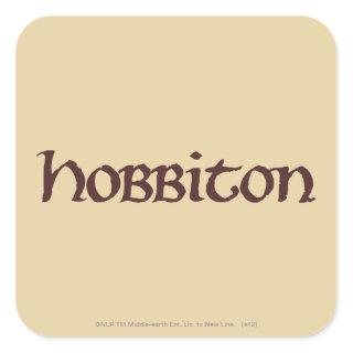 HOBBITON™ Solid Square Sticker