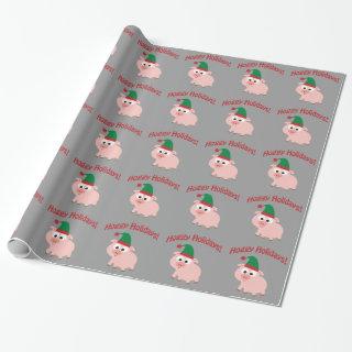 Hoggy Holidays! Elf Pig