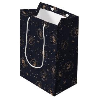 Hogwarts House Crests Constellation Pattern Medium Gift Bag