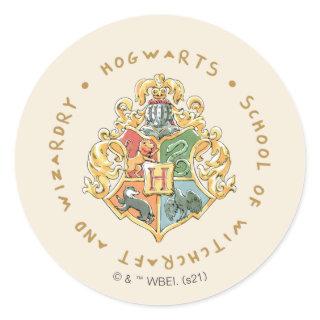 HOGWARTS™ School of Witchcraft and Wizardry Classic Round Sticker