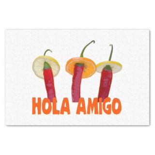 Hola Amigo Tissue Paper