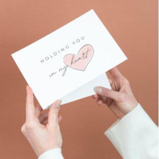 Holding You In My Heart Greeting Card