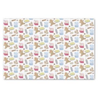 Holiday Baking Gingerbread Recipe Tissue Paper