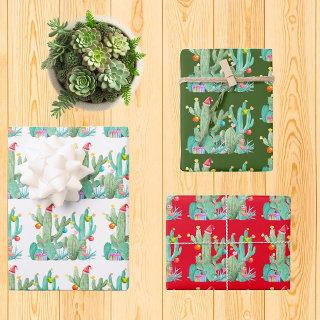 Holiday Cactus Cacti Desert  Christmas  Sheets