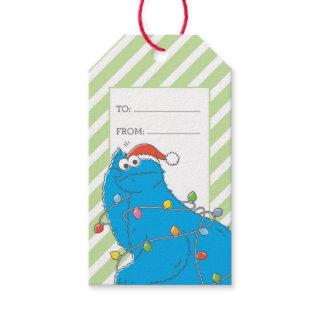 Holiday Cookie Monster Gift Tags
