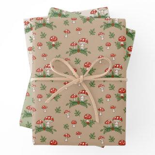 Holiday Mushrooms  Sheets
