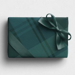 Holiday plaid green blue bold check Christmas  Sheets