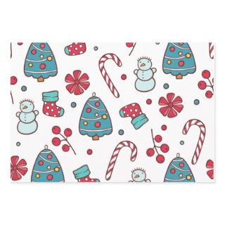 Holidays Merry Christmass SnowMan Santa Claus  Sheets