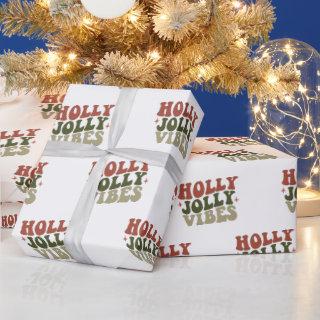 Holly Jolly Vibes Retro 1960s Christmas Gift