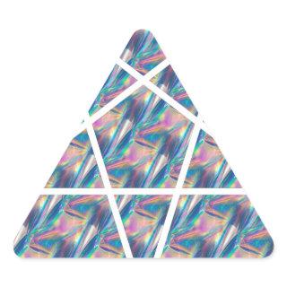 hologram pentagram triangle sticker