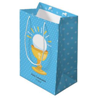 Holy Communion * choose background color Medium Gift Bag