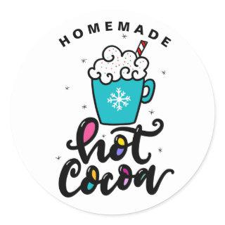 Homemade Hot Cocoa Labels