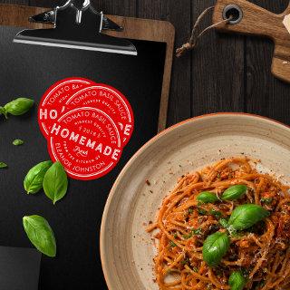 Homemade Jam / Jelly / Spaghetti Sauce Label