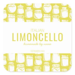 Homemade Limoncello Sticker