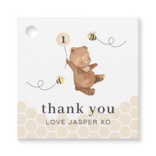 Honey Bear First Bee-day Gift Tags