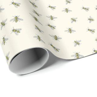 Honey Bee Beekeeping Giftwrap