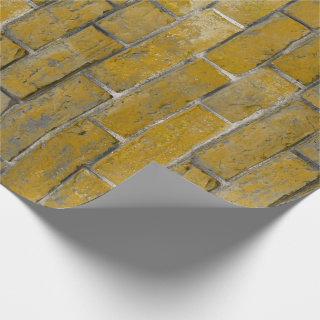 Honey Colored Brick Wall Pattern
