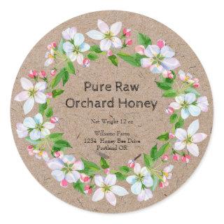 Honey Jar  Kraft Paper Label | Orchard Honey