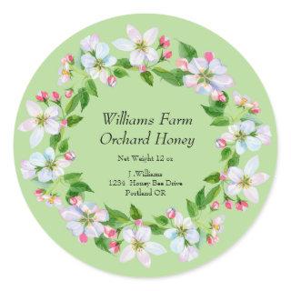 Honey Jar  Watercolor Label | Orchard Honey