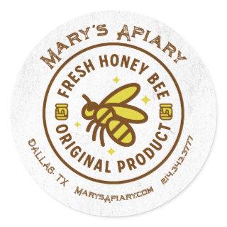 Honey Label,  Apiary Business Label, Stickers